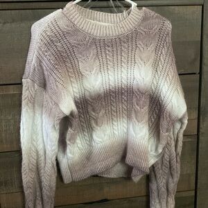 No boundaries knit sweater